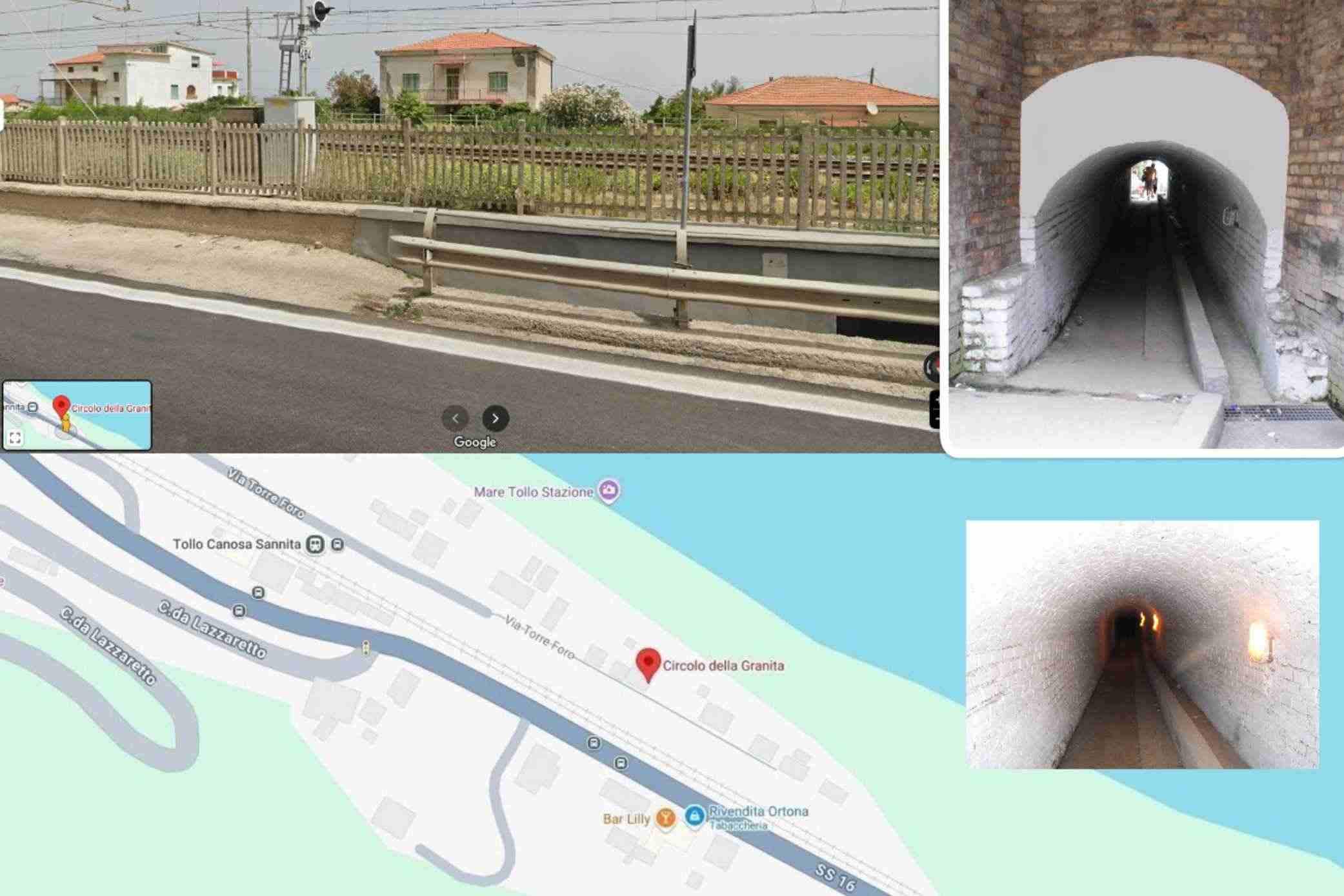 Mappa della zona contenente la casa