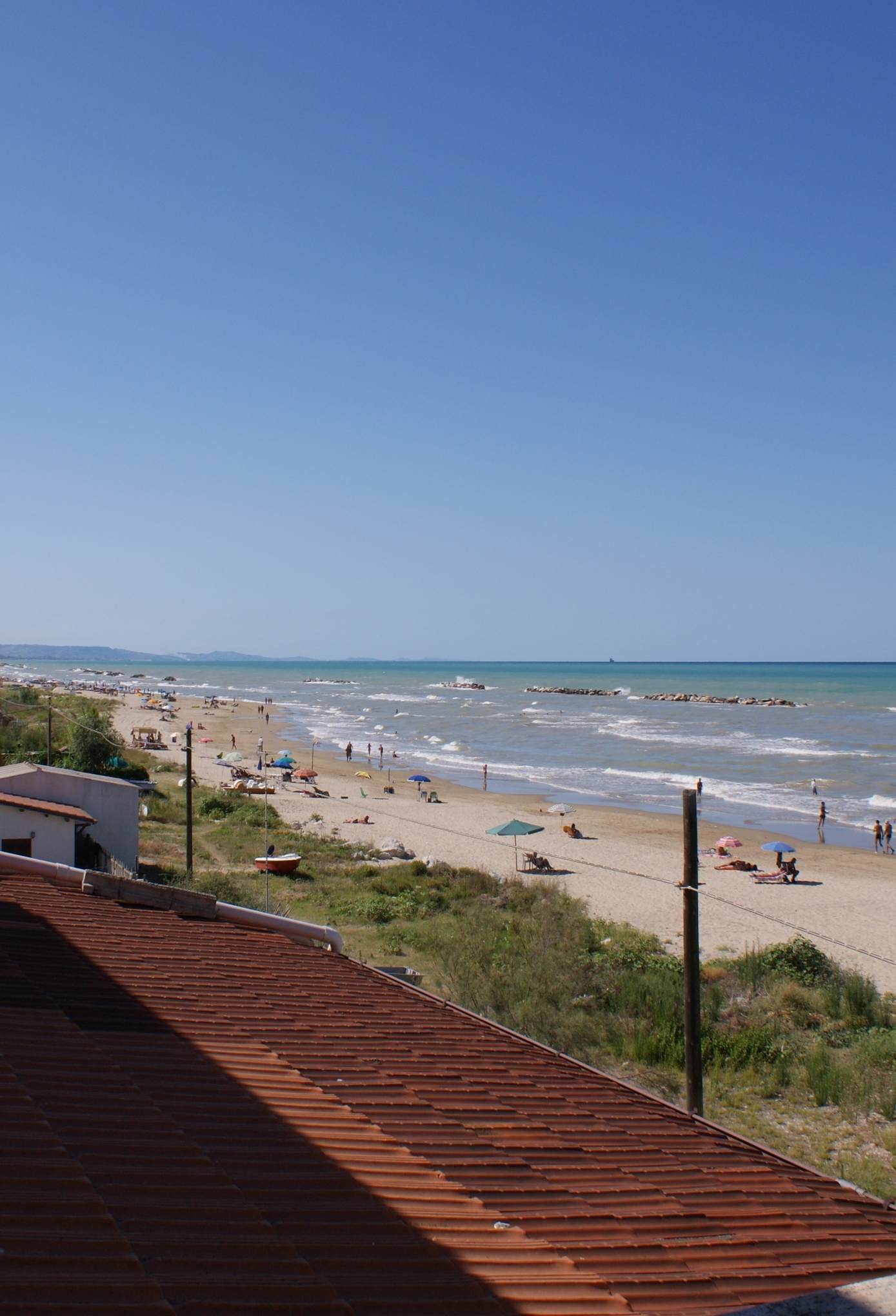 Spiaggia delle dune della stazione di Tollo